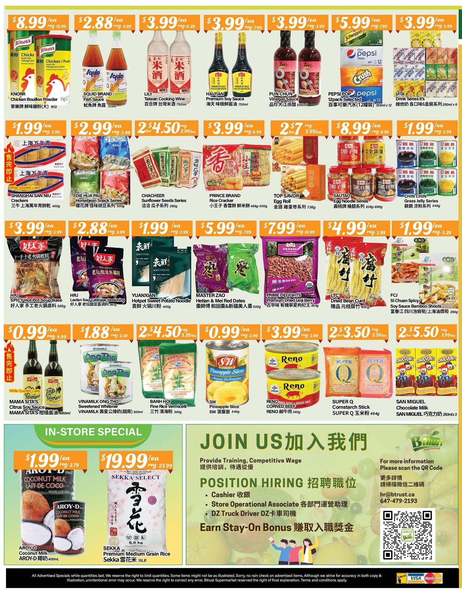 Btrust Supermarket (Mississauga) Flyer March 31 to April 6