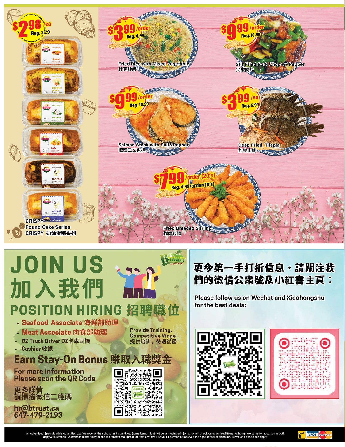 Btrust Supermarket (North York) Flyer March 31 to April 6