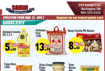 Samir Supermarket Flyer March 31 to April 2