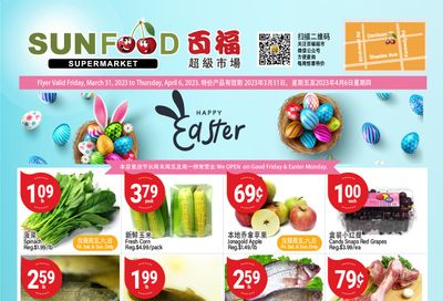 Sunfood Supermarket Flyer March 31 to April 6