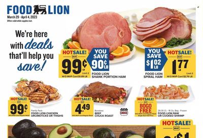 Food Lion (NC) Weekly Ad Flyer Specials March 29 to April 4, 2023