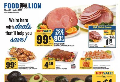 Food Lion (SC) Weekly Ad Flyer Specials March 29 to April 4, 2023