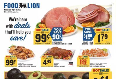 Food Lion (SC) Weekly Ad Flyer Specials March 29 to April 4, 2023