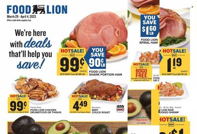 Food Lion (VA) Weekly Ad Flyer Specials March 29 to April 4, 2023