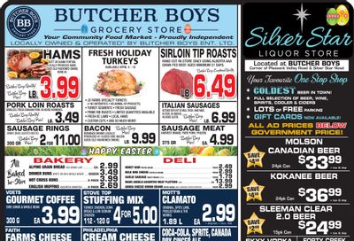 Butcher Boys Grocery Store Flyer March 31 to April 10