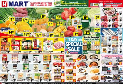 H Mart (West) Flyer March 31 to April 6