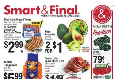 Smart & Final (CA) Weekly Ad Flyer Specials March 29 to April 4, 2023