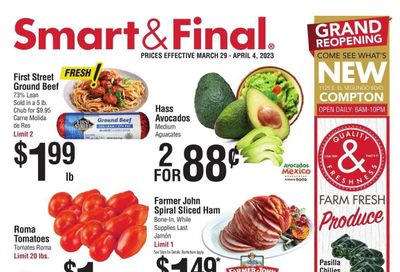 Smart & Final (CA) Weekly Ad Flyer Specials March 29 to April 4, 2023