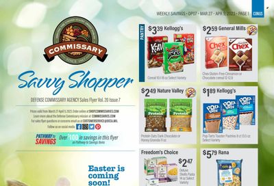 Commissary Weekly Ad Flyer Specials March 27 to April 9, 2023