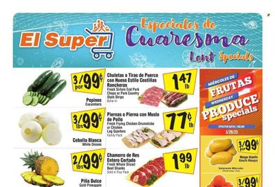 El Super (CA) Weekly Ad Flyer Specials March 29 to April 4, 2023