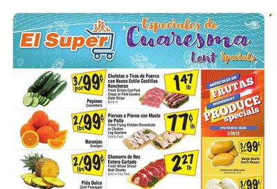 El Super (CA) Weekly Ad Flyer Specials March 29 to April 4, 2023