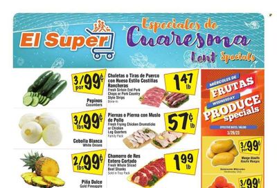 El Super (CA) Weekly Ad Flyer Specials March 29 to April 4, 2023