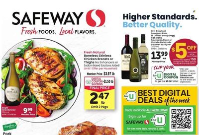 Safeway (CO) Weekly Ad Flyer Specials March 29 to April 4, 2023