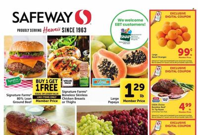 Safeway (HI) Weekly Ad Flyer Specials March 29 to April 4, 2023