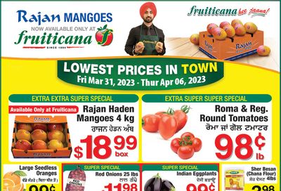 Fruiticana (Calgary) Flyer March 31 to April 6