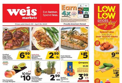 Weis (MD, NY, PA) Weekly Ad Flyer Specials March 30 to April 26, 2023