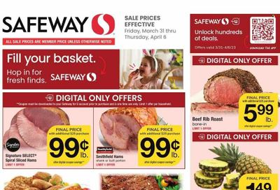 Safeway (VA) Weekly Ad Flyer Specials March 31 to April 6, 2023