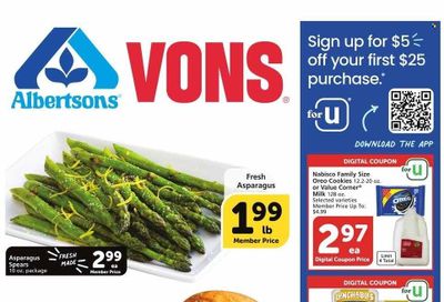 Vons (CA) Weekly Ad Flyer Specials March 29 to April 4, 2023