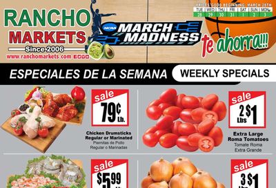 Rancho Markets (UT) Weekly Ad Flyer Specials March 28 to April 3, 2023