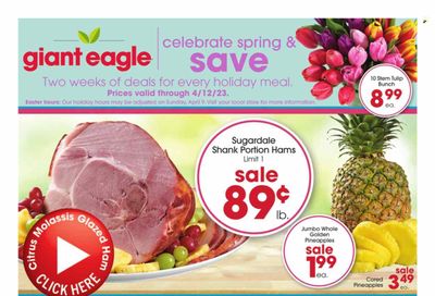 Giant Eagle (PA) Weekly Ad Flyer Specials March 30 to April 12, 2023