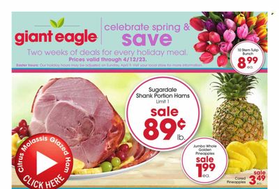 Giant Eagle (OH) Weekly Ad Flyer Specials March 30 to April 12, 2023