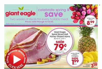 Giant Eagle (OH) Weekly Ad Flyer Specials March 30 to April 12, 2023