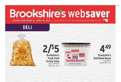 Brookshires (AR, LA, TX) Weekly Ad Flyer Specials March 29 to April 4, 2023