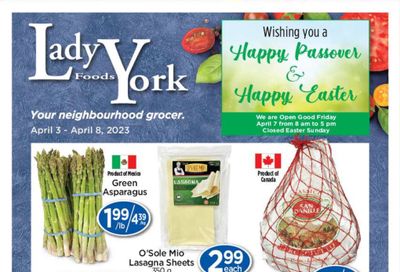 Lady York Foods Flyer April 3 to 8