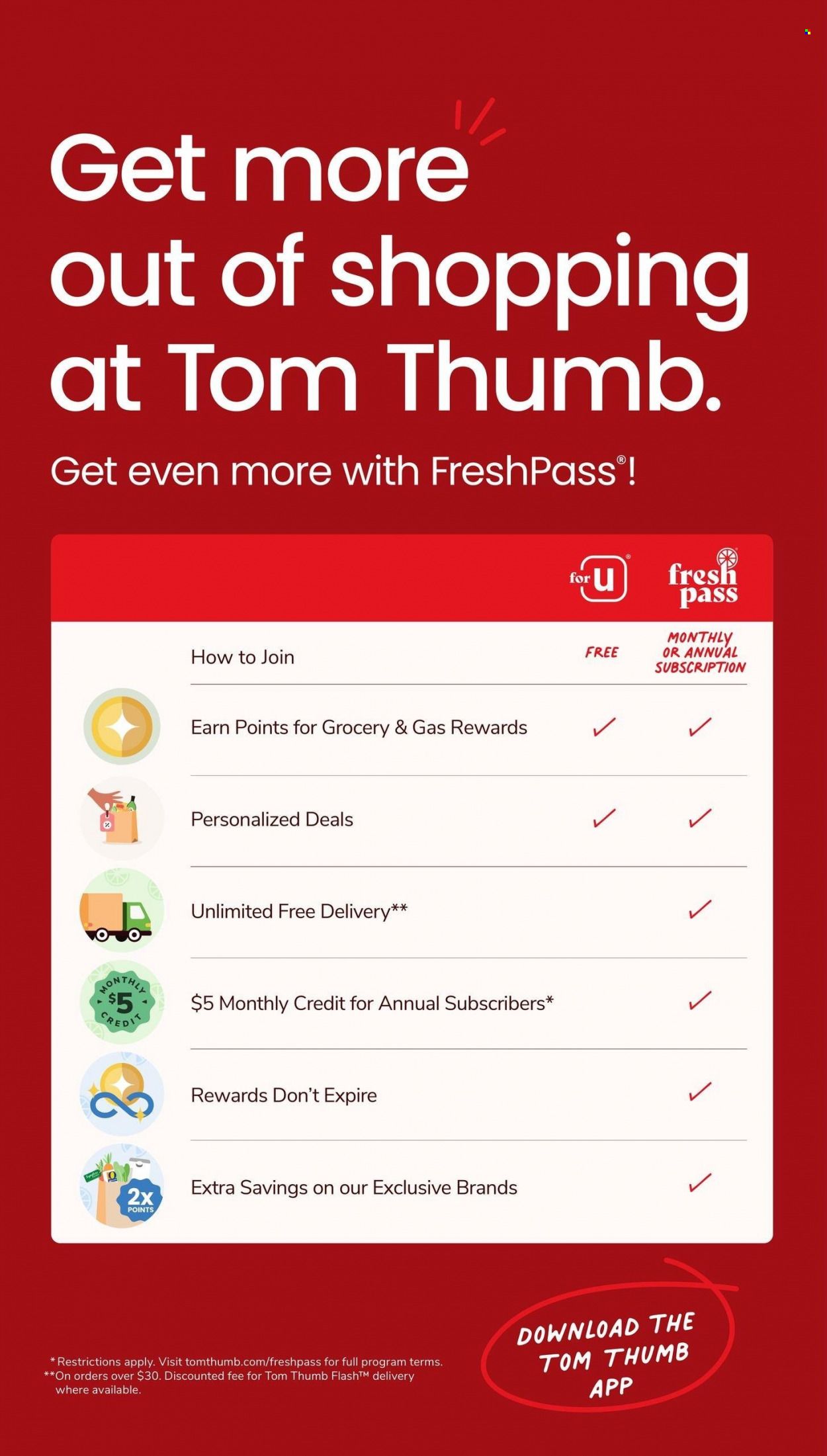 Tom Thumb (TX) Weekly Ad Flyer Specials March 29 to April 4, 2023