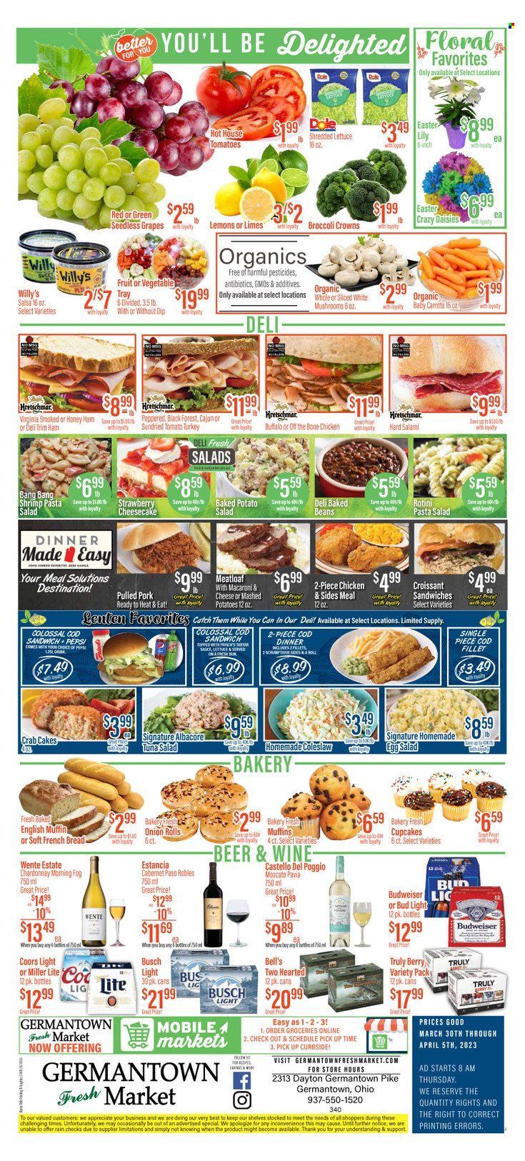 Germantown Fresh Market (OH) Weekly Ad Flyer Specials March 30 to April 5, 2023