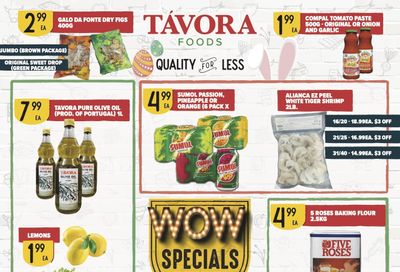Tavora Foods Flyer April 3 to 9