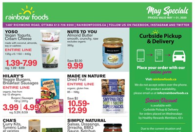 Rainbow Foods Flyer May 1 to 31