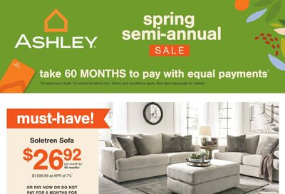 Ashley HomeStore Flyer April 4 to 24