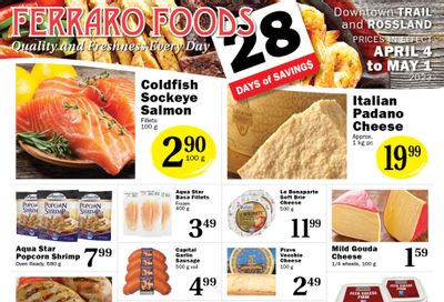 Ferraro Foods Flyer April 4 to May 1