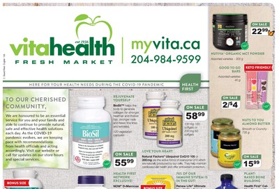 Vita Health Fresh Market Flyer May 1 to 17
