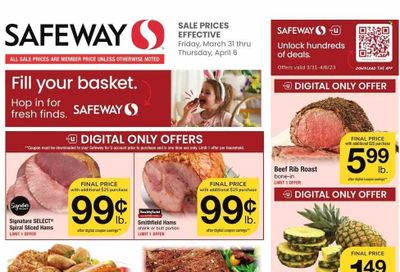 Safeway (DC) Weekly Ad Flyer Specials March 31 to April 6, 2023