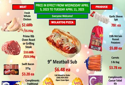St. Mary's Supermarket Flyer April 5 to 11