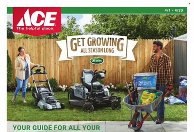 ACE Hardware Weekly Ad Flyer Specials April 1 to April 30, 2023