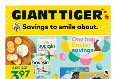 Giant Tiger (ON) Flyer April 5 to 11