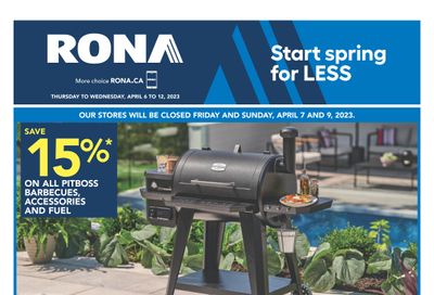 Rona (Atlantic) Flyer April 6 to 12