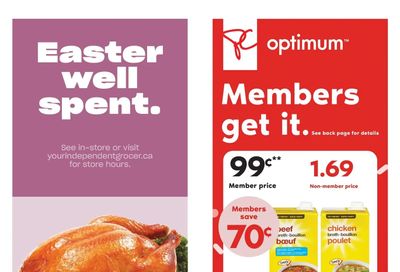 Independent Grocer (West) Flyer April 6 to 12