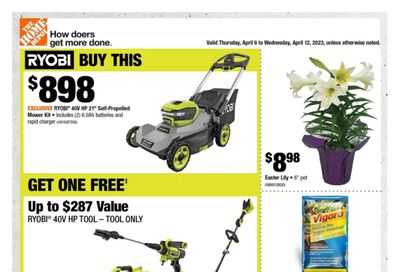 Home Depot (ON) Flyer April 6 to 12