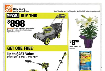 Home Depot (QC) Flyer April 6 to 12