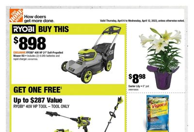 Home Depot (Atlantic) Flyer April 6 to 12