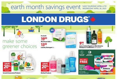 London Drugs Earth Month Savings Event Flyer April 6 to 26