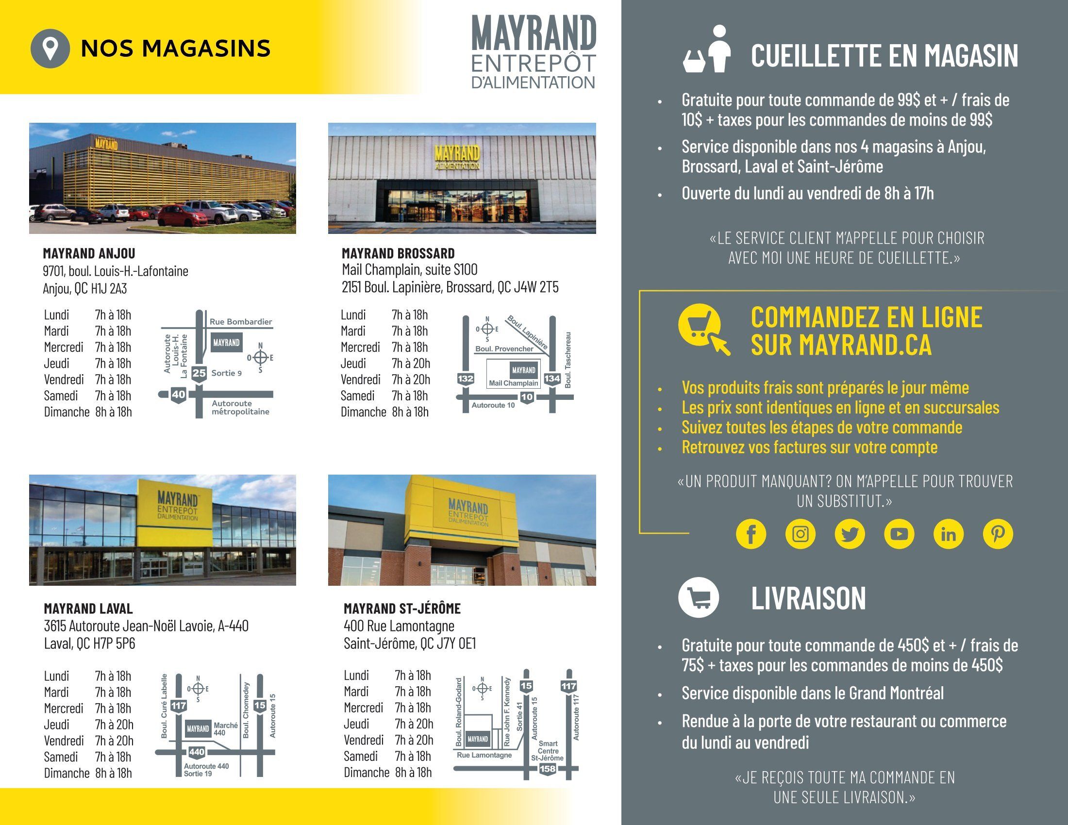 Mayrand Ramadan Flyer March 22 to April 18
