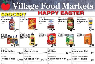Village Food Market Flyer April 5 to 11