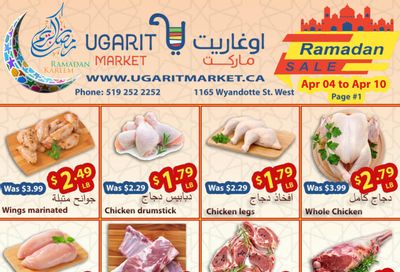 Ugarit Market Flyer April 4 to 10