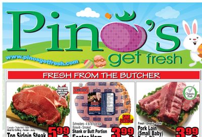 Pino's Flyer April 6 to 12