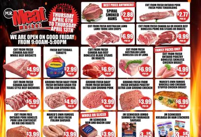 M.R. Meat Market Flyer April 6 to 13